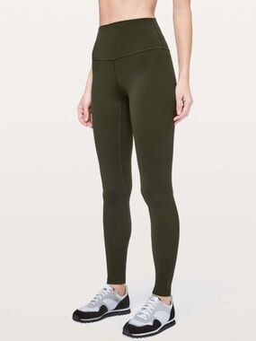 Lululemon Align Pant *Full Length 28" Dark Olive Size 8